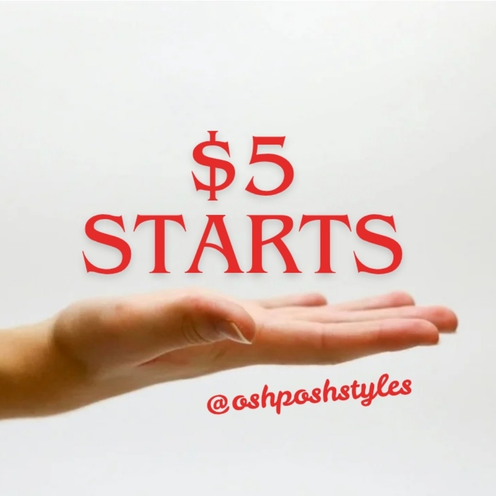🎁FREE GIFTS $5 STARTS LIVE SHOW LISTING - LIKE THIS LISTING FOR NOTIFICATIONS🎁
